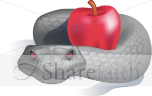 Snake with Apple