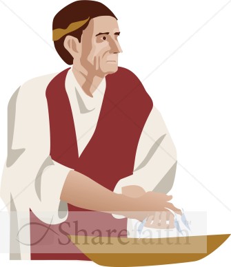 Pilate Washes his Hands
