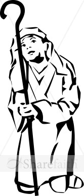 A Kneeling Shepherd