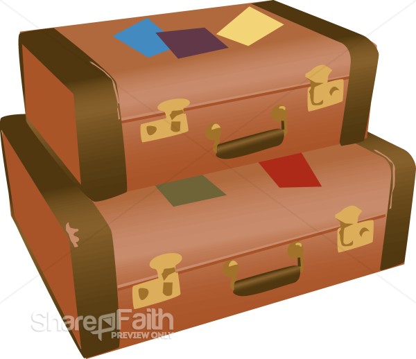 Luggage and Stickers