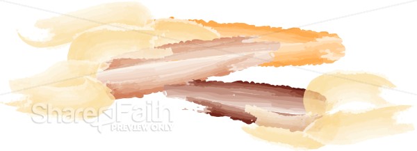 Corn Cobs in Watercolor