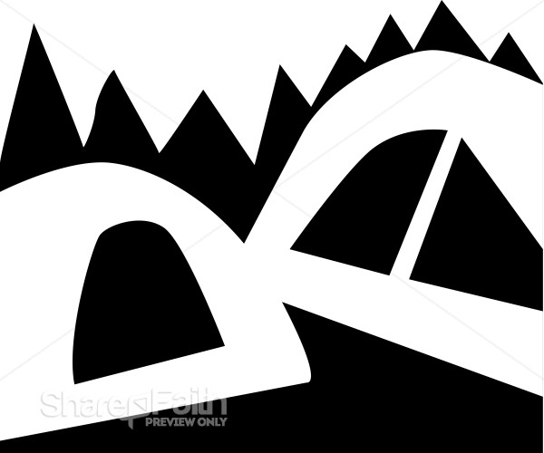 Black%20and%20White%20Tents%20and%20Trees