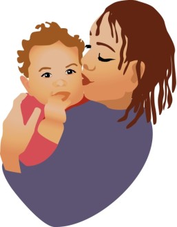 Mother and Baby Portrait