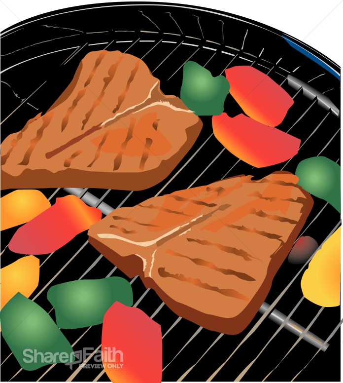 Tasty Looking Steaks on the Grill