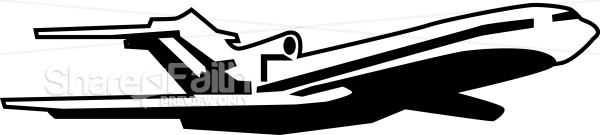 Modern Passenger Jet