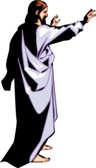 Standing Jesus Blesses