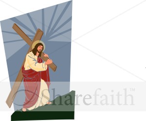 Jesus Bears the Cross
