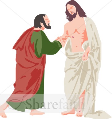 Doubting Thomas and Jesus