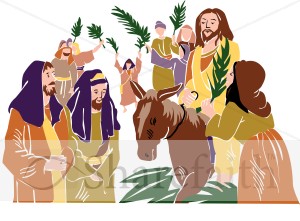 Christ Rides into Jerusalem