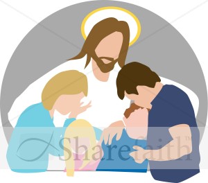 Jesus Comforts Family in Grief