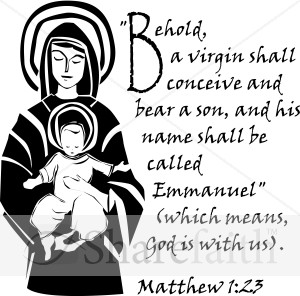 The Immaculate Conception Verse from Matthew