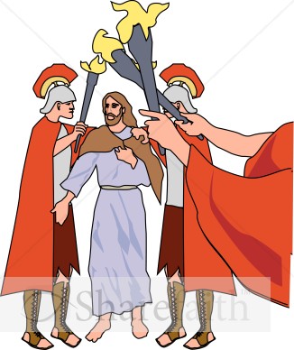 Soldiers Take Jesus from the Garden