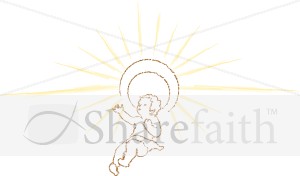 Child with Shining Halo