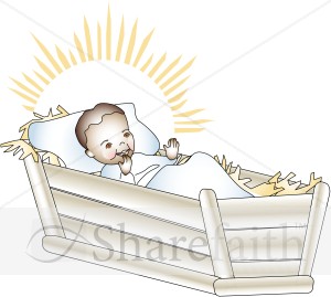 Baby%20Jesus%20Lies%20in%20the%20Manger%20on%20Christmas%20Morning