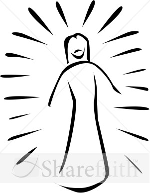 Transfiguration of Jesus Cartoon