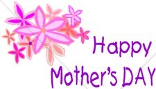 Bright Pink Flowery Mothers Day