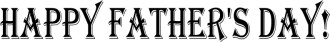 Antique Typeset Happy Father%27s Day