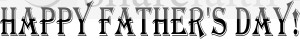 Antique Typeset Happy Father's Day