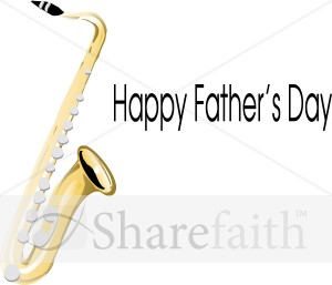 Happy Father%27s Day Saxophone