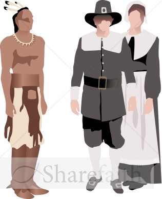 Native American and Pilgrim Symbolic