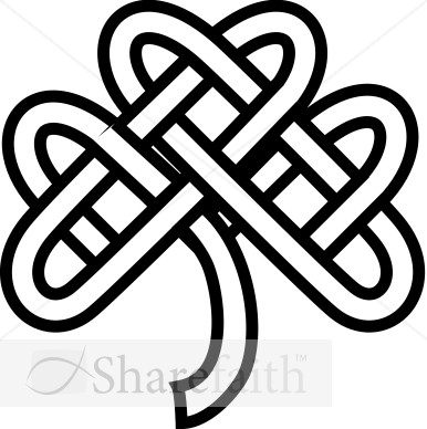 f1310412aaCeltic Knot Shamrock