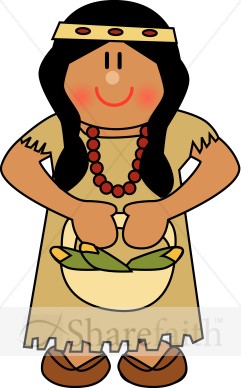 Cute Native American Woman