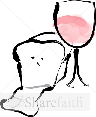 Painted Bread and Wine
