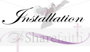 Installation Over Dove and Crosses