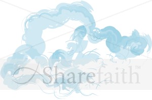 Blue Clouds Motif