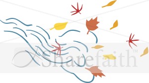 Simple Leaves on Wind