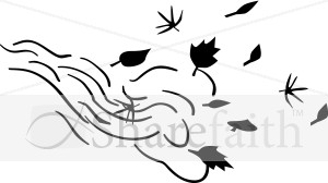 black Leaves on Wind