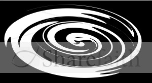 Hurricane White on Black