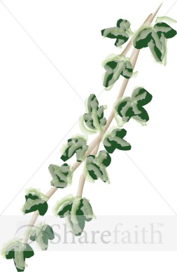 Brushstroked Ivy