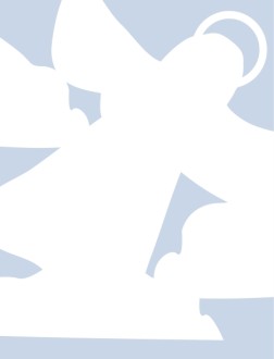White Angel Silhouette
