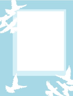 Rising White Doves