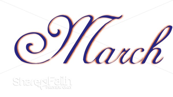 Elegant Navy Blue March