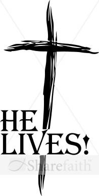 Resurrection Clipart   He Lives