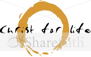 Christ for Life with Golden Circle
