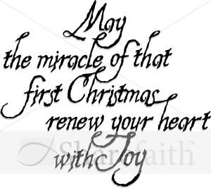 The Miracle of the First Christmas
