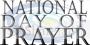 Blue Background National Day Of Prayer