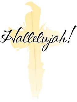 Hallelujah%20with%20Brushstroke%20Yellow%20Cross
