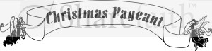 Christmas Pageant Banner Carried by Angels