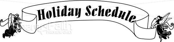 Black%20and%20White%20Angels%20with%20Holiday%20Schedule%20Banner