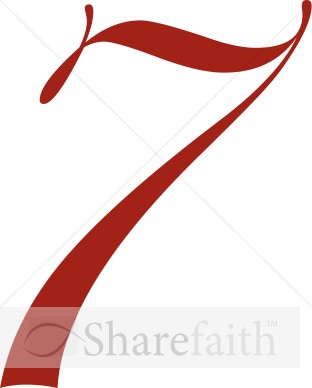 Red Number 7