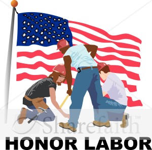 Labor Day Flag 