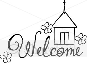 Sunday Service Welcome Sign