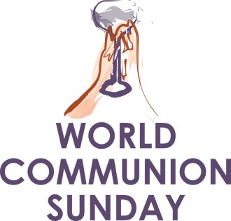 World Communion Sunday with Hands and Chalice