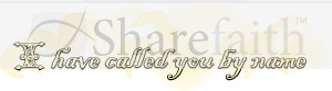 I Have Called You By Name Typography