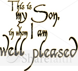 This is My Son  with gold Effect