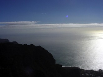 Dark Seacliffs on the Cape of Good Hope